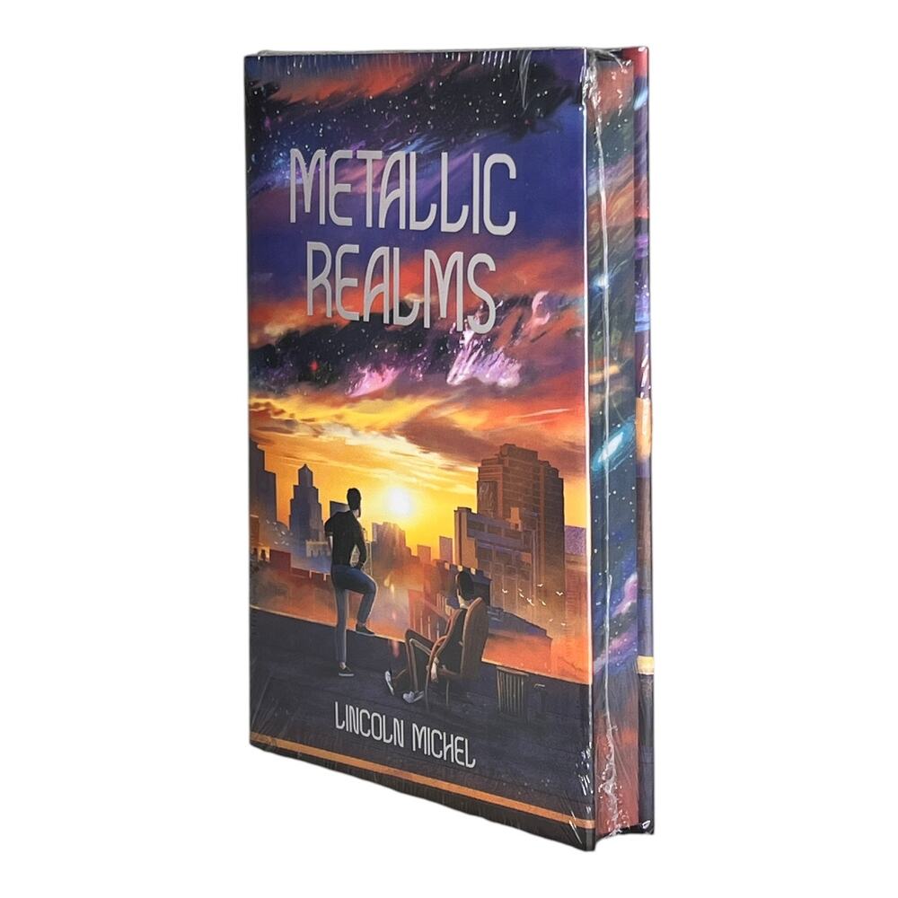OwlCrate Sci-Fi Metallic Realms by Lincoln Michel - August 2025 Special Edition